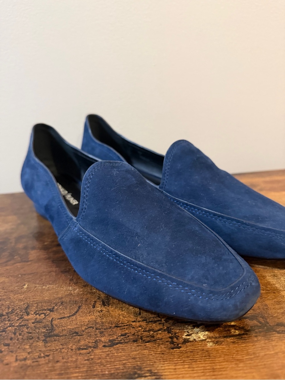 Donald J. Pliner Suede Loafers | Navy | Women’s 9 | New in Box